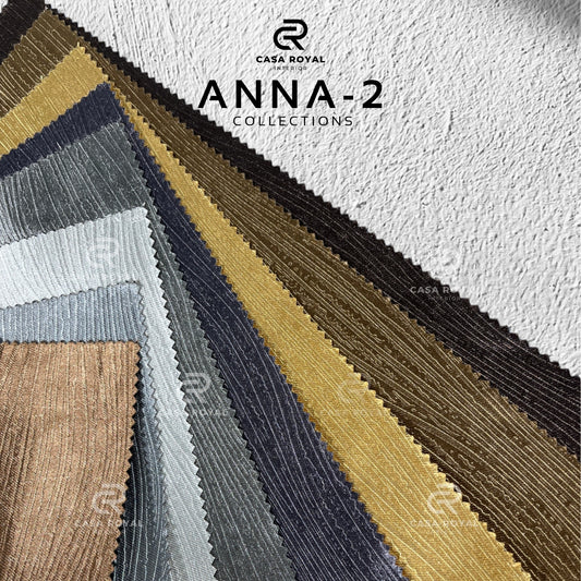 ANNA-2 BAHAN KAIN GORDEN EMBOSS BLACKOUT