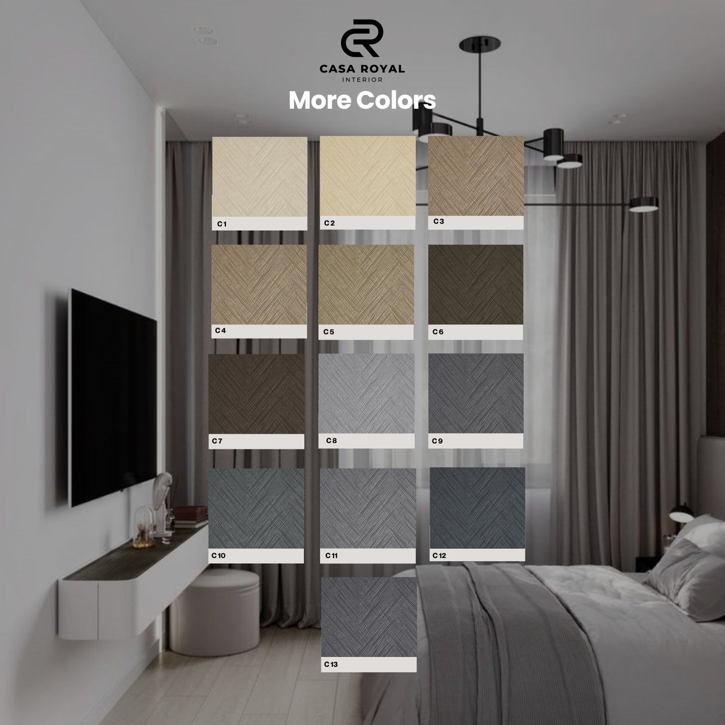 ARONA-1 BAHAN KAIN GORDEN EMBOSS BLACKOUT
