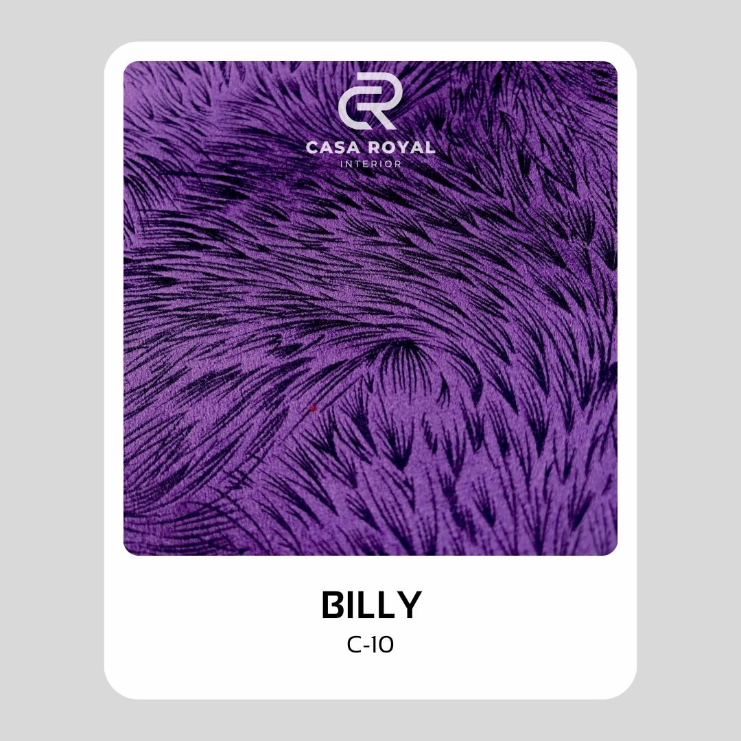BILLY Kain Sofa Bludru Glossy