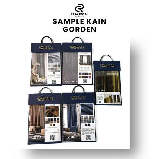 CATALOG KAIN GORDYN CASA ROYAL INTERIOR WARNA LENGKAP