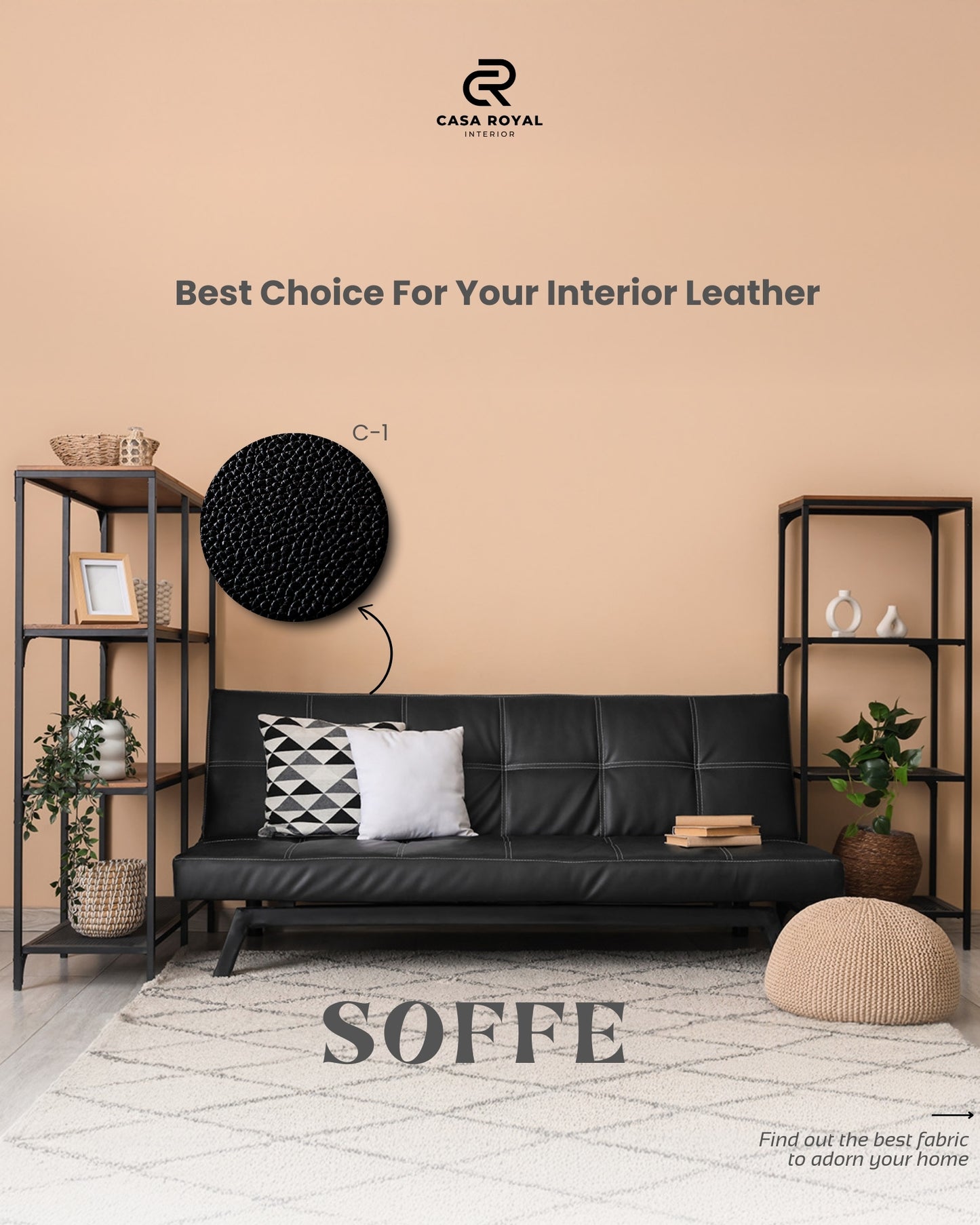 SOFFE Kain Leather Sofa