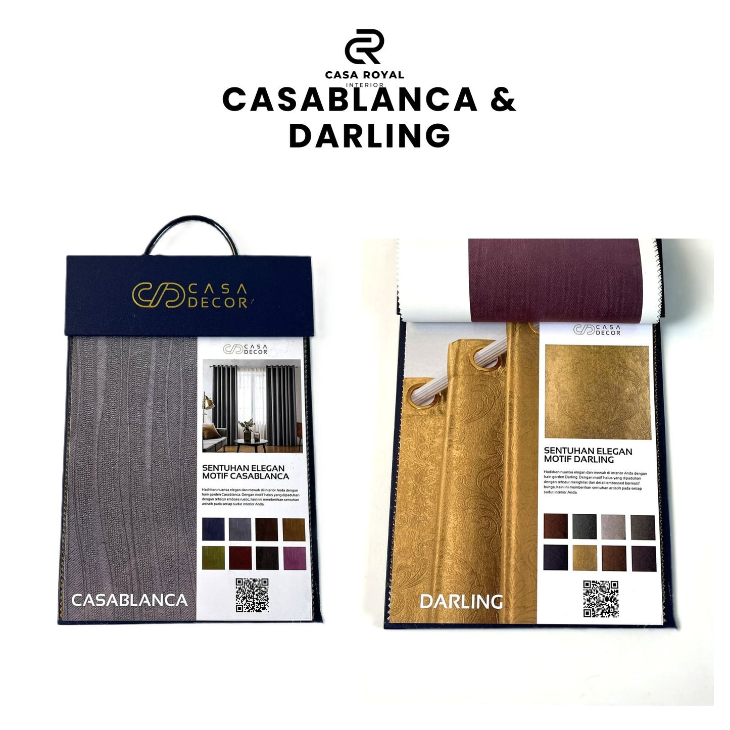 CATALOG KAIN GORDYN CASA ROYAL INTERIOR WARNA LENGKAP