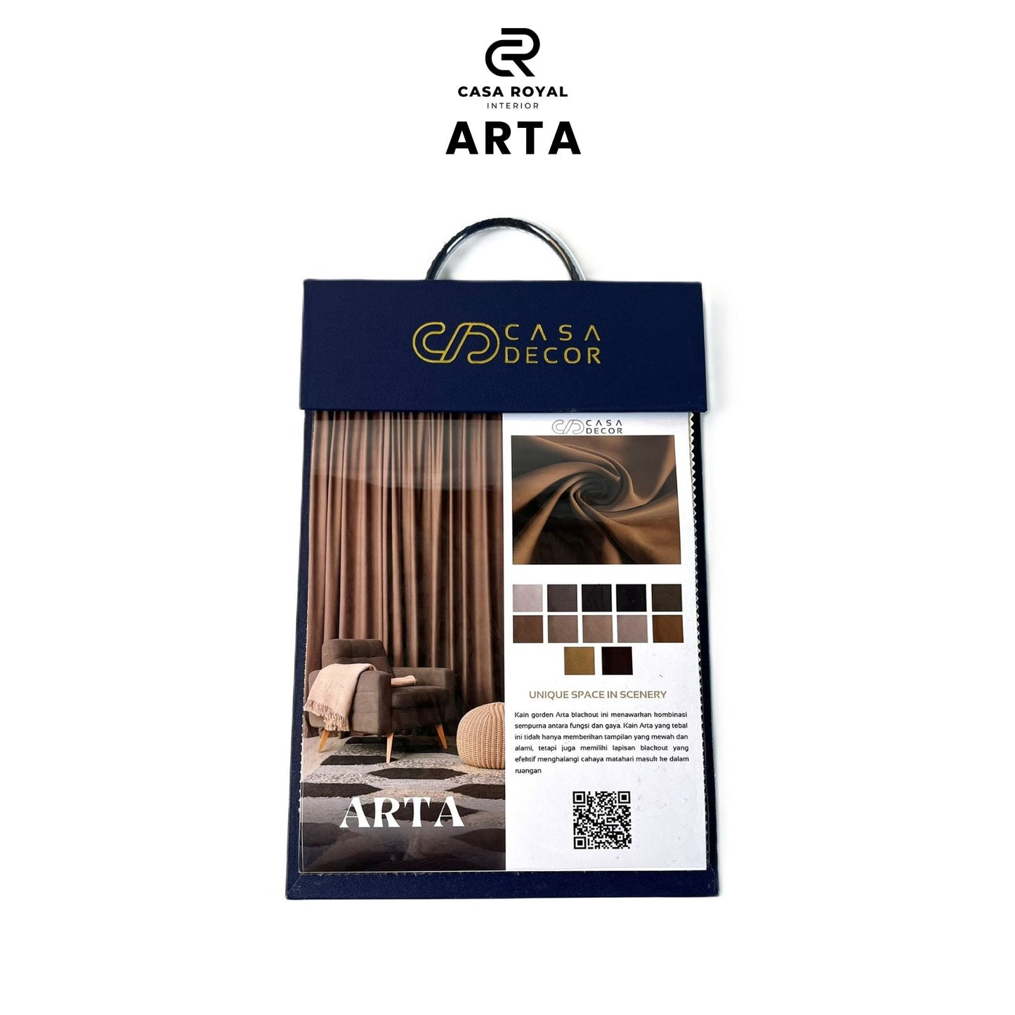 CATALOG KAIN GORDYN CASA ROYAL INTERIOR WARNA LENGKAP