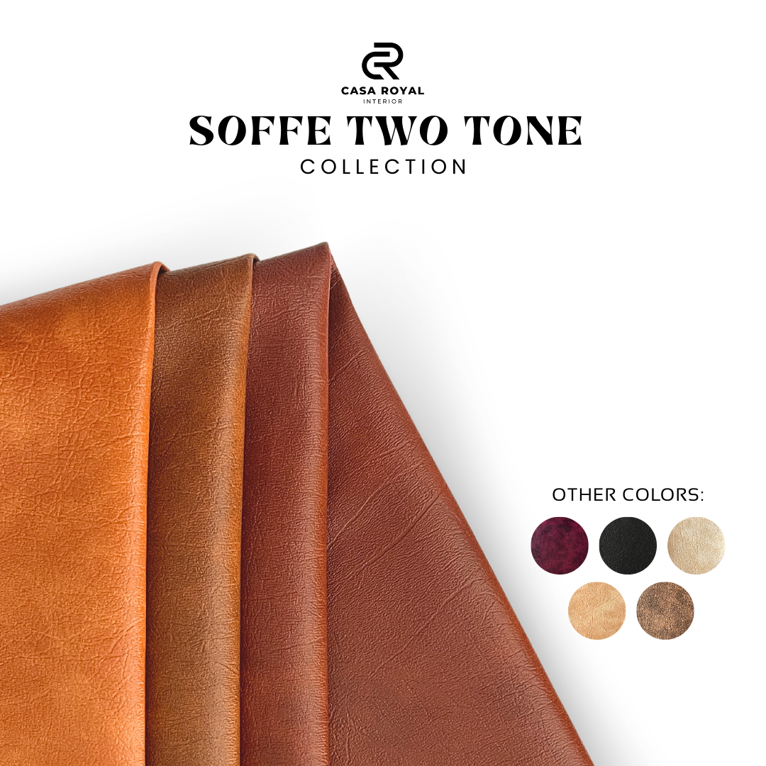 SOFFE TWO TONE Kain Leather Sofa