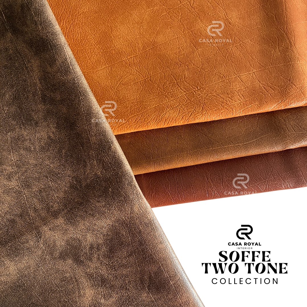 SOFFE TWO TONE Kain Leather Sofa